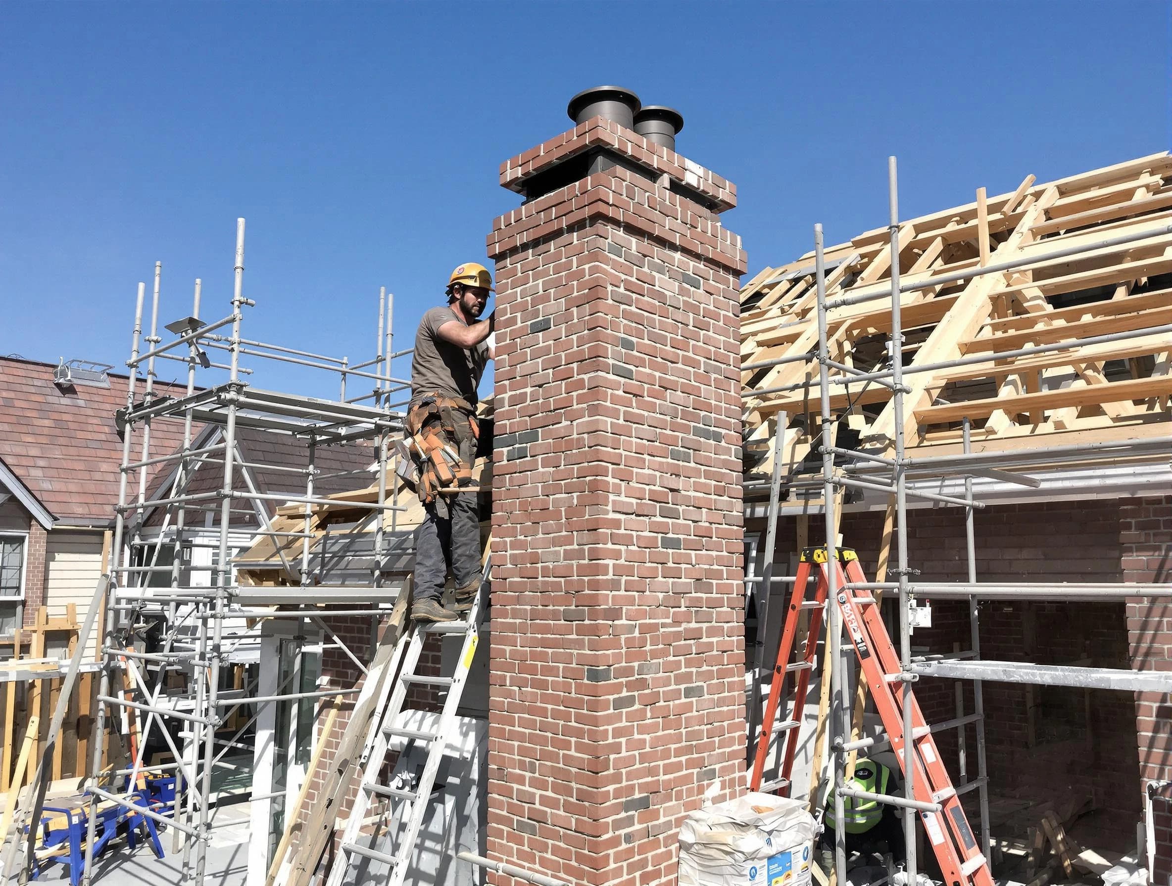 New chimney installation completed by Oakmont Chimney Sweep in Oakmont, PA