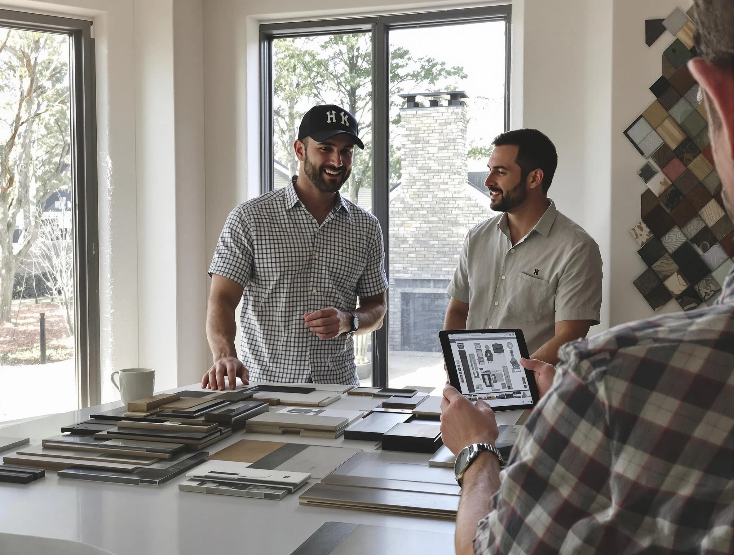 Oakmont Chimney Sweep remodeling a chimney and fireplace in Oakmont, PA