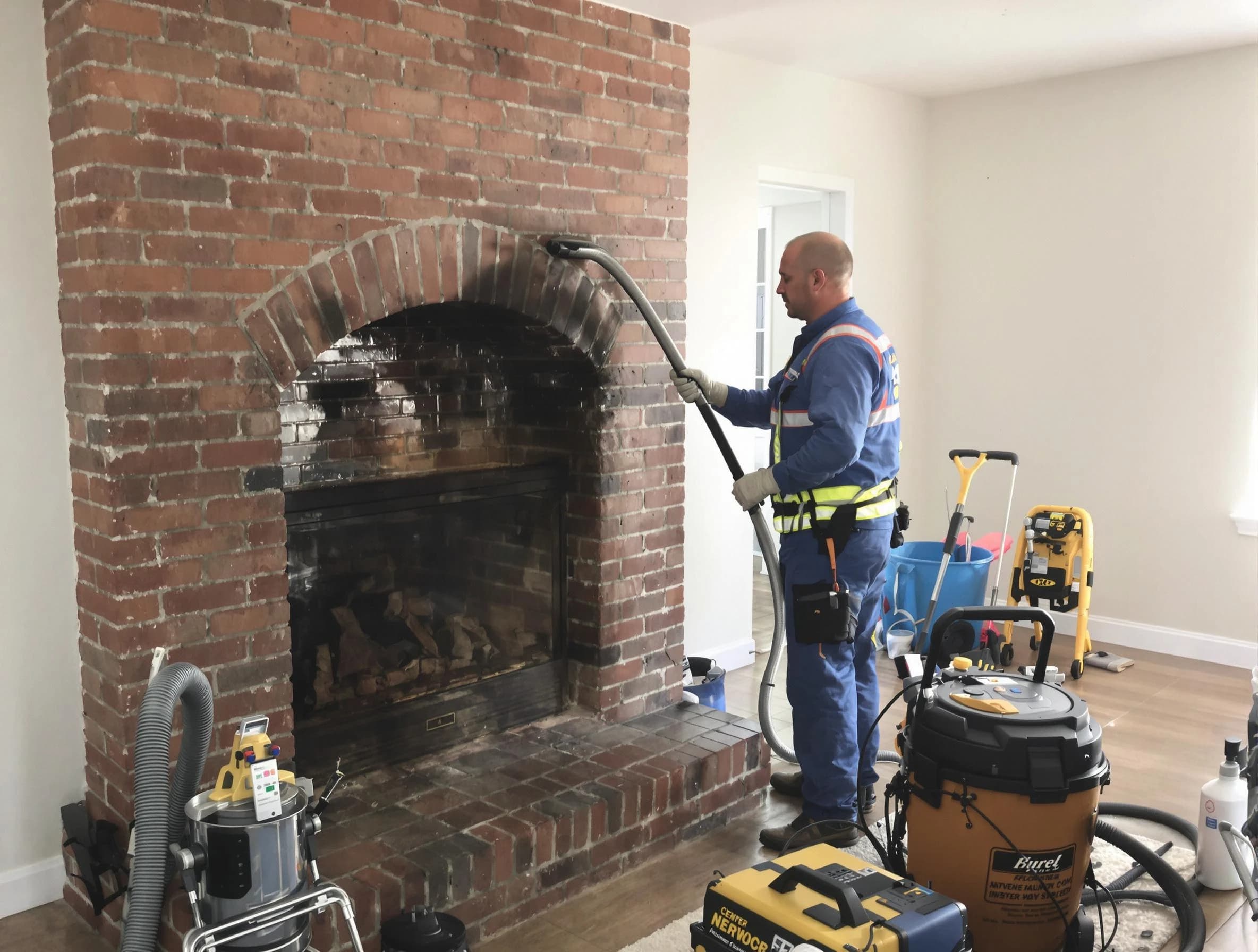 Oakmont Chimney Sweep expert performing detailed chimney sweep in Oakmont, PA