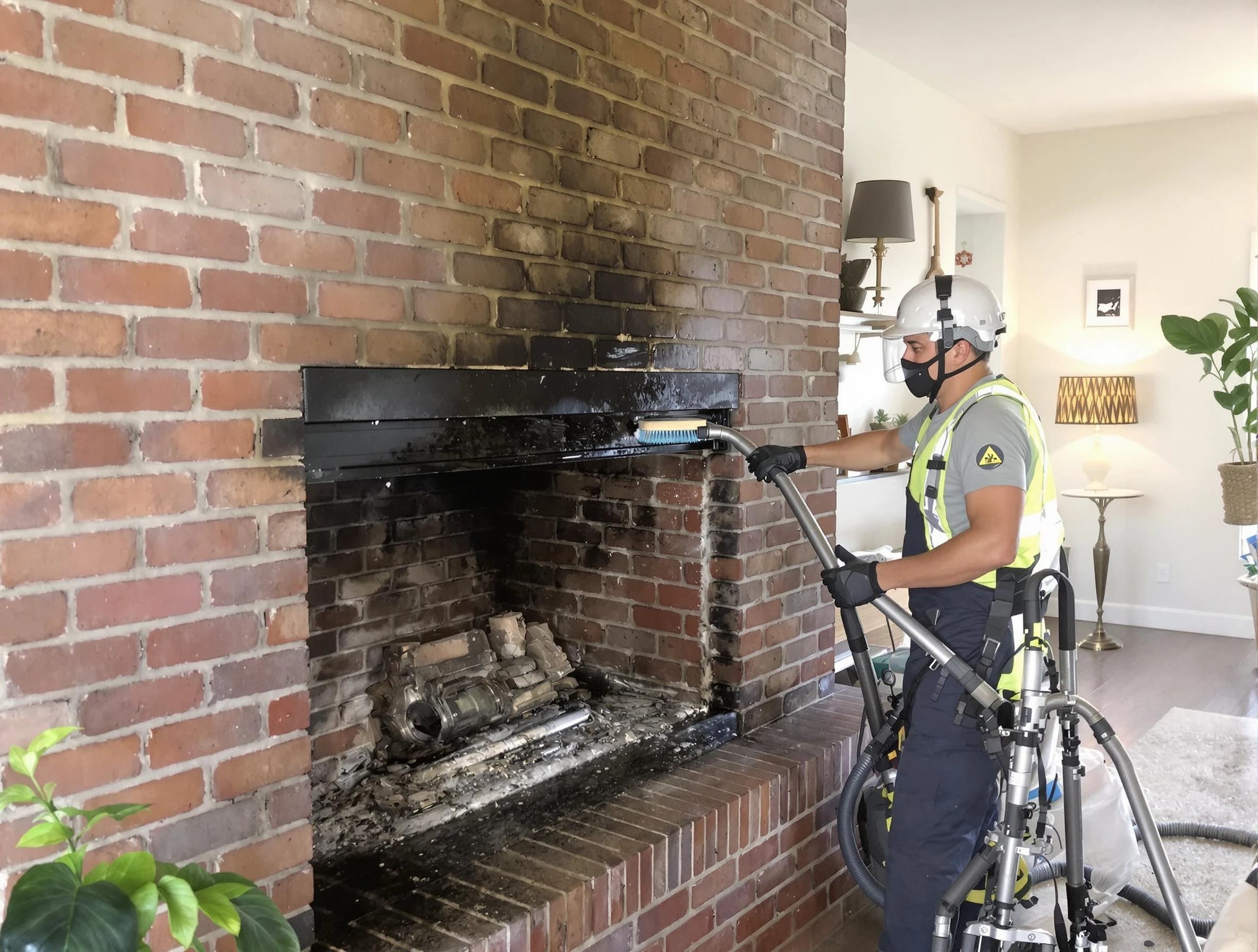 Oakmont Chimney Sweep providing fireplace cleaning services in Oakmont, PA