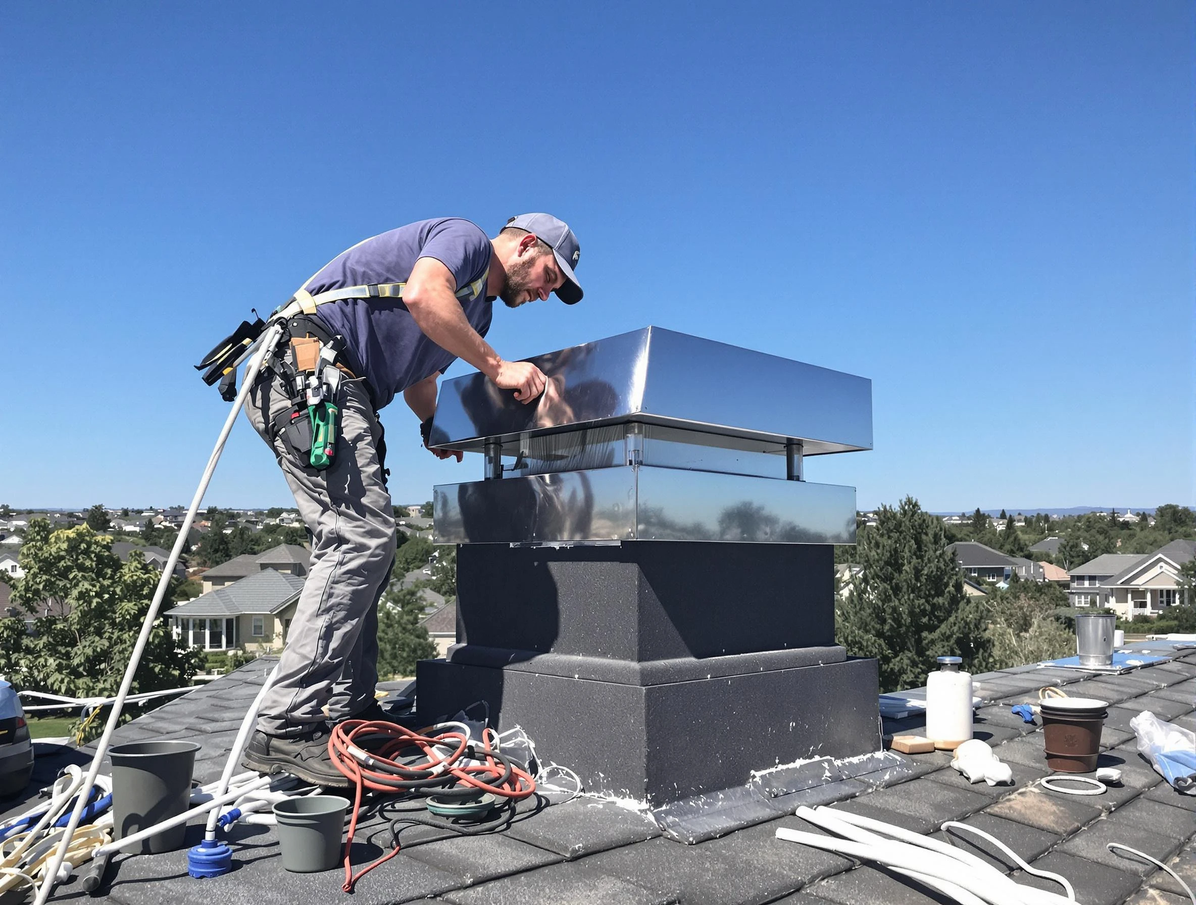 Chimney Cap Services in Plum, PA