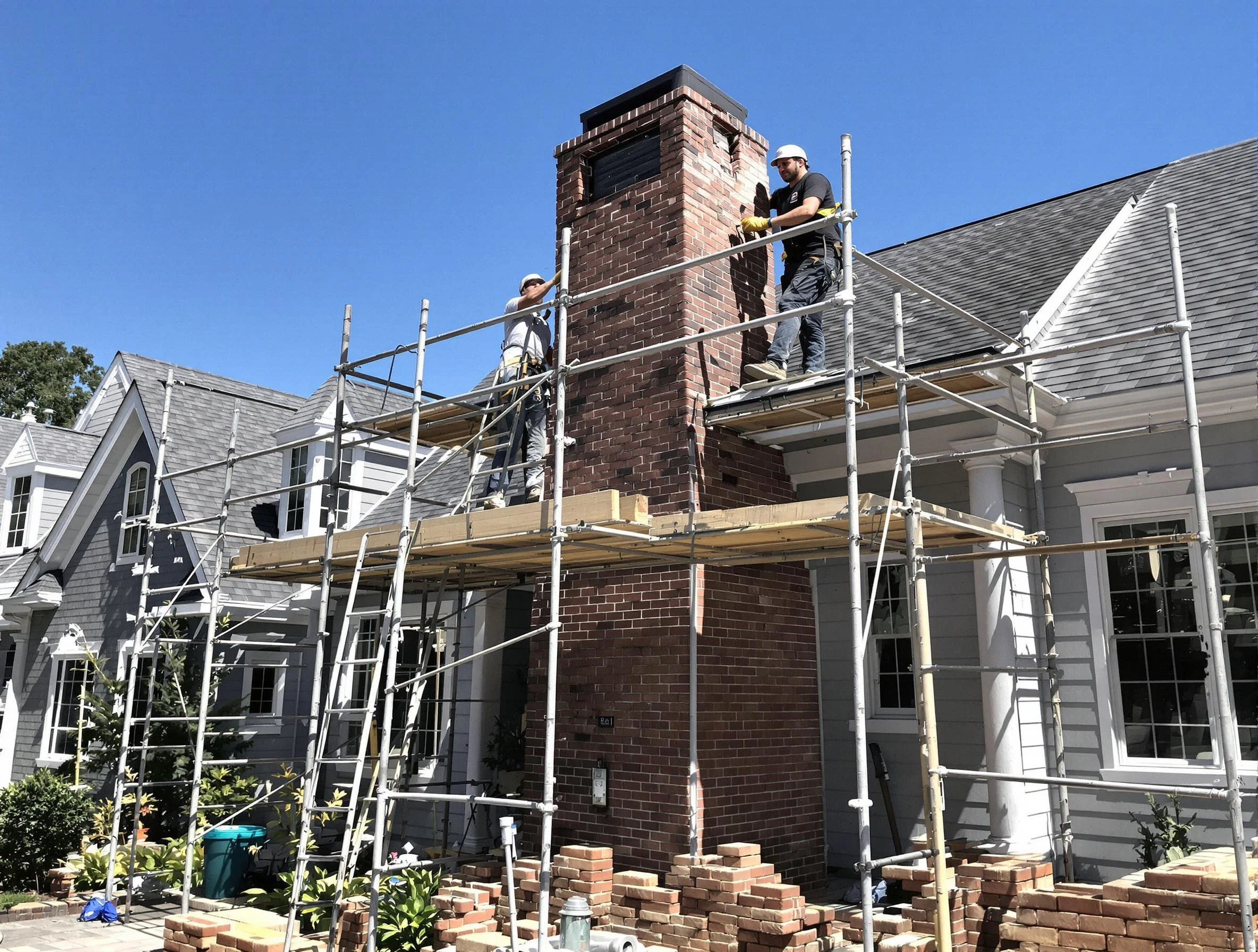 Chimney Rebuilding in Plum, PA