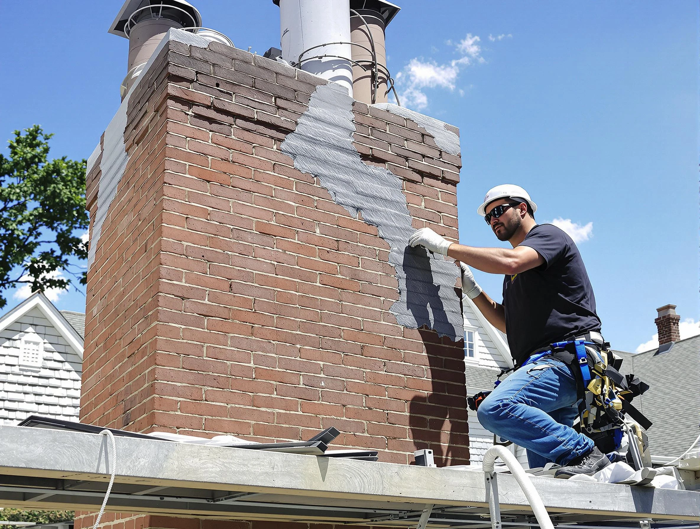Chimney Restoration in Plum, PA